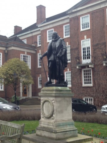 Statue of Sir Francis Bacon in Gray's Inn